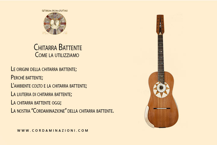 Chitarra battente del duo cordaminazioni, le origini e il suo utilizzo con chitarra classica mandolino mandola cuatro charango e cavaquinho