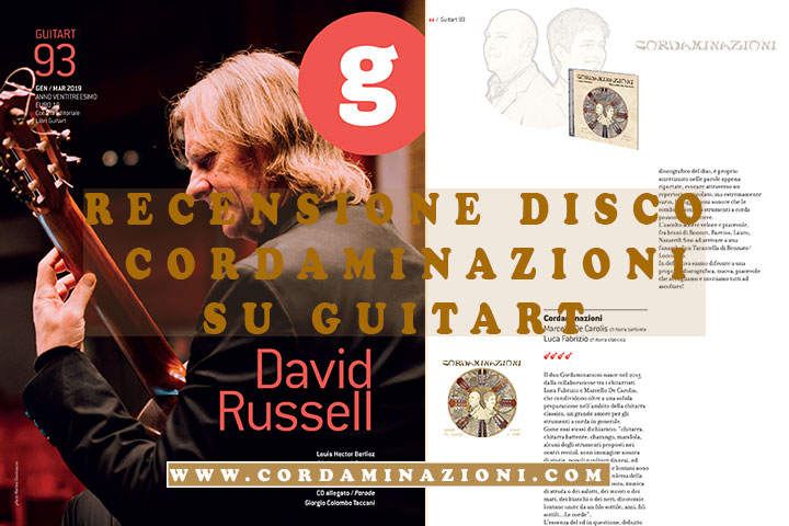 La rivista Guitar recensite il disco Cordaminazioni