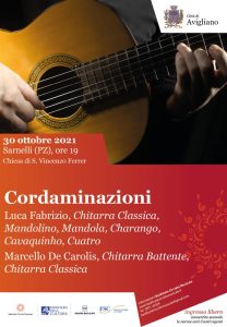 Concerto Cordaminazioni a Sarnelli in provincia di potenza in Basilicata