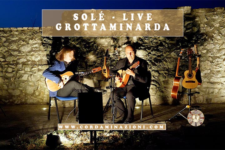 Solé Grottaminarda live chitarra battente e mandola