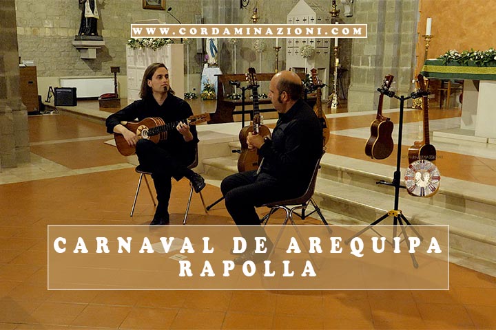 Carnaval de Arequipa Cordaminazioni live charango e chitarra battente